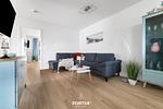 Wohnzimmer - Ferienwohnung Pier 4t Olpenitz - Top-Hundeurlaub
