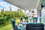 Terrasse - Ferienwohnung Pier 4t Olpenitz - Top-Hundeurlaub