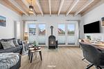 Wohnzimmer - Ferienhaus Nordseeresort 35 WattWächter Büsum - Top-Hundeurlaub