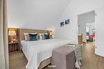 Schlafzimmer - Ferienhaus Nordseeresort 35 WattWächter Büsum - Top-Hundeurlaub