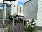 Terrasse - Ferienhaus Meerhaus Olpenitz - Top-Hundeurlaub