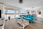 Wohnzimmer - Ferienwohnung Küste 1 Büsum - Top-Hundeurlaub