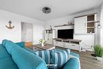 Wohnzimmer - Ferienwohnung Küste 1 Büsum - Top-Hundeurlaub