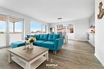 Wohnzimmer - Ferienwohnung Küste 1 Büsum - Top-Hundeurlaub
