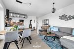 Wohnzimmer - Ferienwohnung Hafenglück Olpenitz Whg 3 - Top-Hundeurlaub