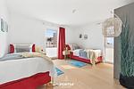 Schlafzimmer - Ferienwohnung Henrys Beachbude Olpenitz - Top-Hundeurlaub
