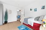 Schlafzimmer - Ferienwohnung Henrys Beachbude Olpenitz - Top-Hundeurlaub