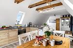 Küche / Küchenzeile - Ferienwohnung Snorre Büsum - Top-Hundeurlaub