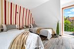 Schlafzimmer - Ferienwohnung Snorre Büsum - Top-Hundeurlaub