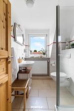 Badezimmer - Ferienwohnung Snorre Büsum - Top-Hundeurlaub