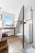 Badezimmer - Ferienwohnung Snorre Büsum - Top-Hundeurlaub