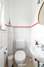 Gäste-WC - Ferienwohnung Snorre Büsum - Top-Hundeurlaub