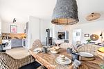 Wohnzimmer - Ferienwohnung Nordseeresort 44a Diek No. 2  Büsum - Top-Hundeurlaub