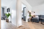 Wohnzimmer - Ferienwohnung Nordseeresort 44a Diek No. 2  Büsum - Top-Hundeurlaub