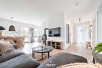 Wohnzimmer - Ferienwohnung Nordseeresort 44a Diek No. 2  Büsum - Top-Hundeurlaub