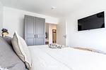 Schlafzimmer - Ferienwohnung Nordseeresort 44a Diek No. 2  Büsum - Top-Hundeurlaub