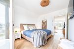 Schlafzimmer - Ferienwohnung Nordseeresort 44b Diek No. 3 Büsum - Top-Hundeurlaub