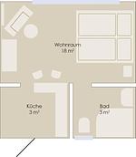 Grundriss - Ferienwohnung Smilla Büsum - Top-Hundeurlaub