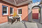 Terrasse - Ferienwohnung Smilla Büsum - Top-Hundeurlaub