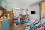 Küche / Küchenzeile - Ferienwohnung Treibhaus Büsum - Top-Hundeurlaub