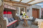 Terrasse - Ferienwohnung Treibhaus Büsum - Top-Hundeurlaub