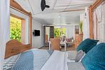 Schlafzimmer - Ferienwohnung Treibhaus Büsum - Top-Hundeurlaub