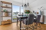 Wohnzimmer - Ferienwohnung Ahoi Lodge Olpenitz - Top-Hundeurlaub