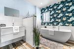 Badezimmer - Ferienwohnung Fleur Büsum - Top-Hundeurlaub
