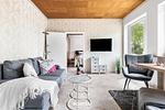 Wohnzimmer - Ferienwohnung Fleur Büsum - Top-Hundeurlaub