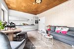 Wohnzimmer - Ferienwohnung Fleur Büsum - Top-Hundeurlaub