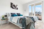 Schlafzimmer - Ferienwohnung Dünenpalais Olpenitz - Top-Hundeurlaub