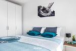 Schlafzimmer - Ferienwohnung Dünenpalais Olpenitz - Top-Hundeurlaub