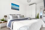 Schlafzimmer - Ferienwohnung Dünenpalais Olpenitz - Top-Hundeurlaub