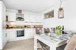 Küche / Küchenzeile - Ferienwohnung Dünenpalais Olpenitz - Top-Hundeurlaub