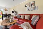 Wohnzimmer - Ferienwohnung Nordseeresort 21a Nilsson Büsum - Top-Hundeurlaub