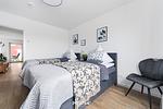 Bett - Ferienwohnung Nordseeresort 21a Nilsson Büsum - Top-Hundeurlaub