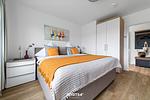 Schlafzimmer - Ferienwohnung Nordseeresort 21a Nilsson Büsum - Top-Hundeurlaub