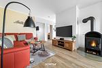 Wohnzimmer - Ferienwohnung Nordseeresort 21a Nilsson Büsum - Top-Hundeurlaub