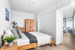 Schlafzimmer - Ferienwohnung Nordic Home Schleswig - Top-Hundeurlaub