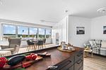 Wohnzimmer - Ferienwohnung Nordic Home Schleswig - Top-Hundeurlaub
