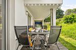 Terrasse - Ferienwohnung Solibeach Solitüde - Top-Hundeurlaub