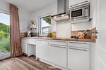 Küche / Küchenzeile - Ferienwohnung Solibeach Solitüde - Top-Hundeurlaub