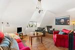 Wohnzimmer - Ferienwohnung Dornröschen II Steinbergkirche - Top-Hundeurlaub
