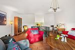 Wohnzimmer - Ferienwohnung Dornröschen II Steinbergkirche - Top-Hundeurlaub