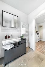 Badezimmer - Ferienwohnung Küste 2 Büsum - Top-Hundeurlaub