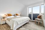 Schlafzimmer - Ferienwohnung Küste 3 Büsum - Top-Hundeurlaub
