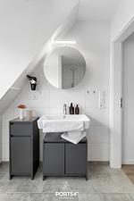 Badezimmer - Ferienwohnung Küste 3 Büsum - Top-Hundeurlaub