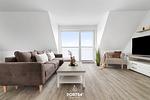 Wohnzimmer - Ferienwohnung Küste 3 Büsum - Top-Hundeurlaub
