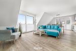 Wohnzimmer - Ferienwohnung Küste 4 Büsum - Top-Hundeurlaub