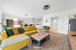 Wohnzimmer - Ferienwohnung Küste 5 Büsum - Top-Hundeurlaub